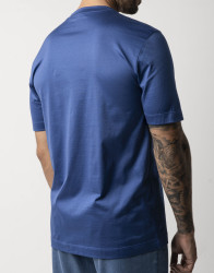 Castello d'Oro Blue T-shirt 100% Cotton Regular Fit thumbnail 1